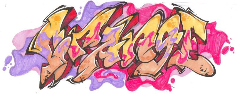 Graffiti Sketch - Photo by Orange