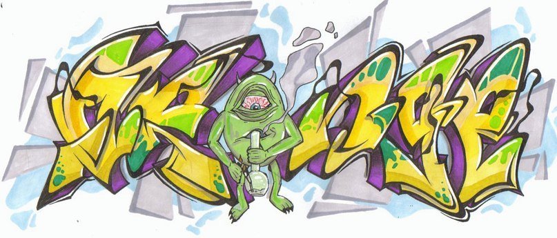 Graffiti Sketch - Photo by Orange