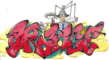 Graffiti Sketch - Photo by Orange