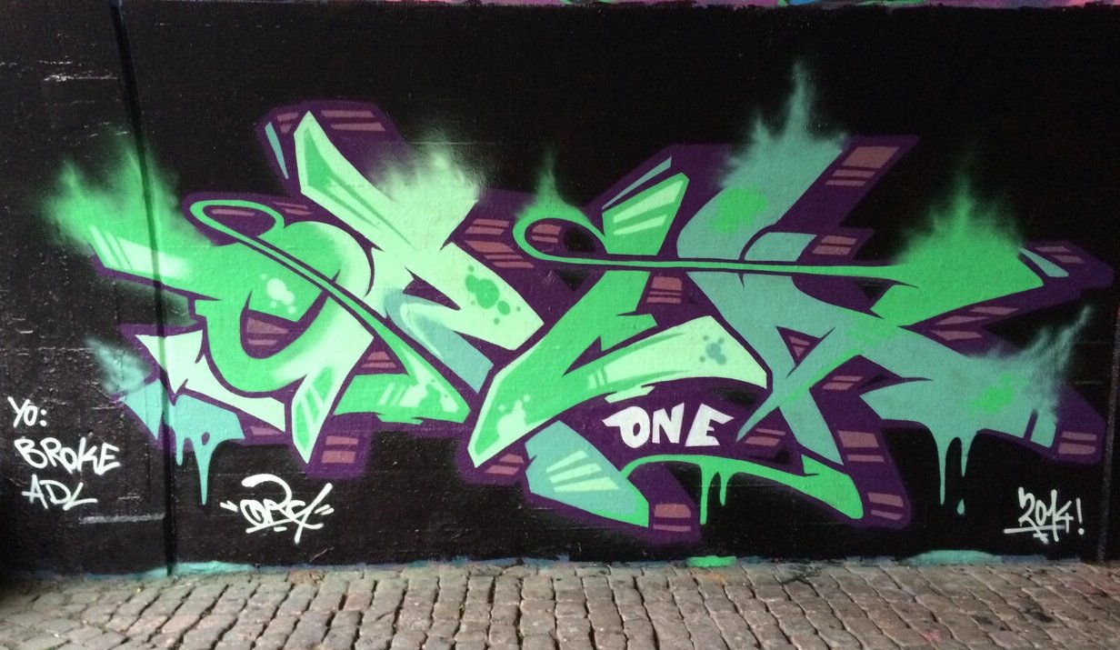 Graffiti Wall - Photo by Orca - Orca (2014)