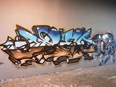 Graffiti Wall - Photo by OreoOne - oreo, losgraffiteros (2016)