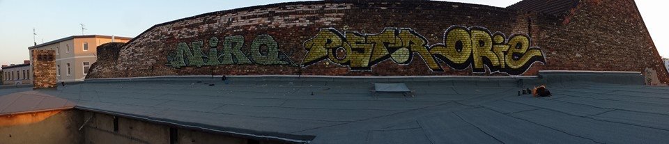 Graffiti Wall in Halle - Photo by Orie_one - Niro, Poster, Orie (2014)