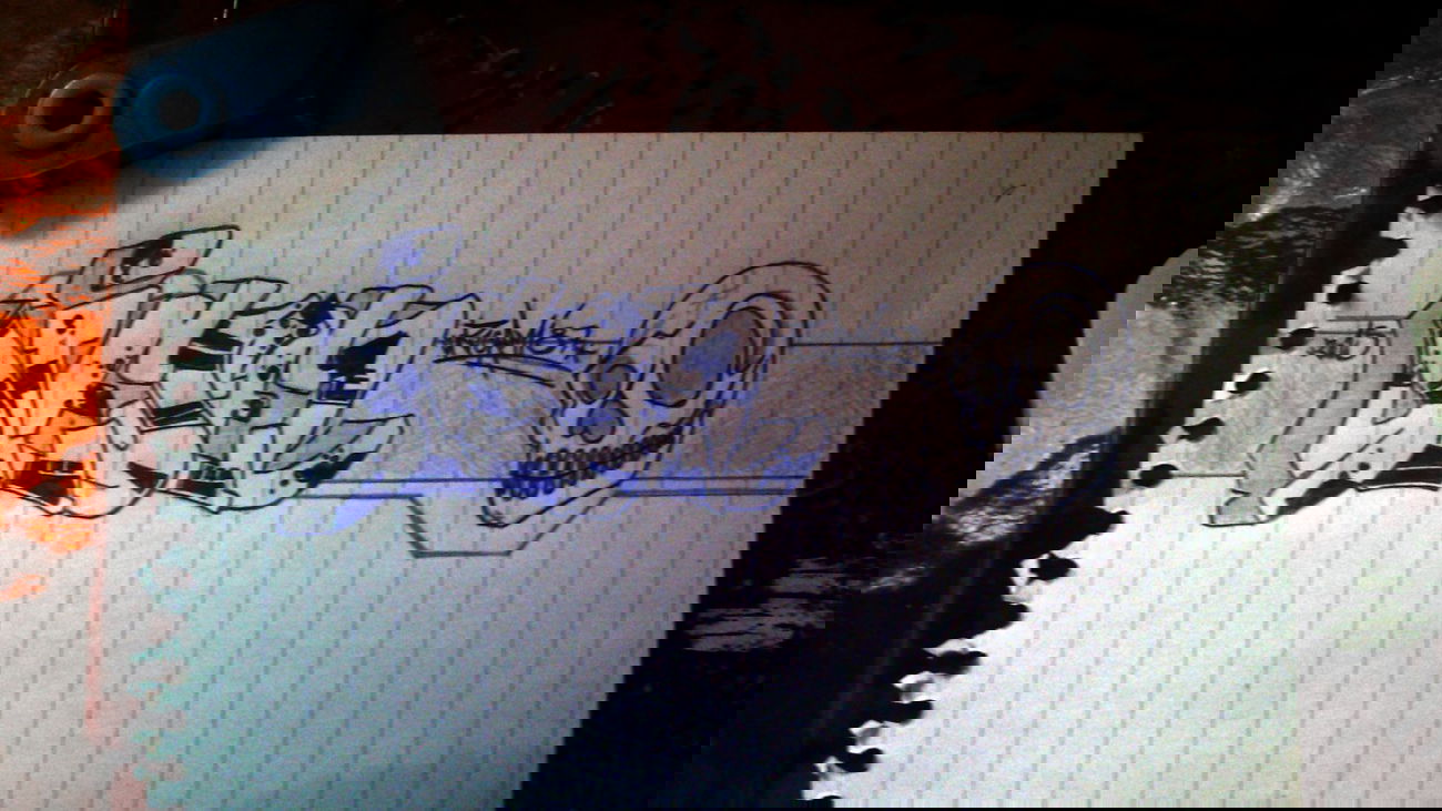 Graffiti Sketch - Photo by Origami87 (2015)