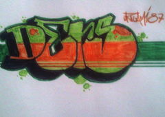 Graffiti Sketch - Photo by Origami87 (2015)