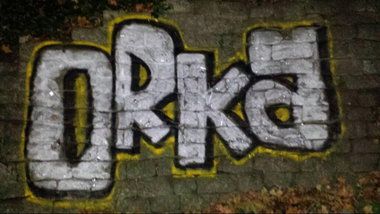 Graffiti Bombing - Photo by Orkaorka - ORKA (2015)