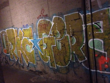 Graffiti Bombing - Photo by Orkaorka - ORKA (2015)