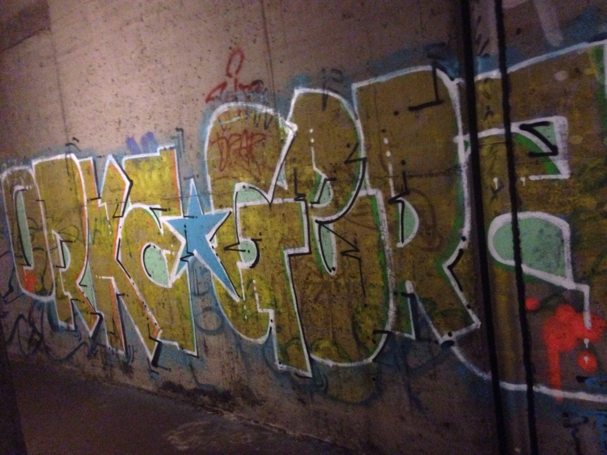 Graffiti Bombing - Photo by Orkaorka - ORKA (2015)