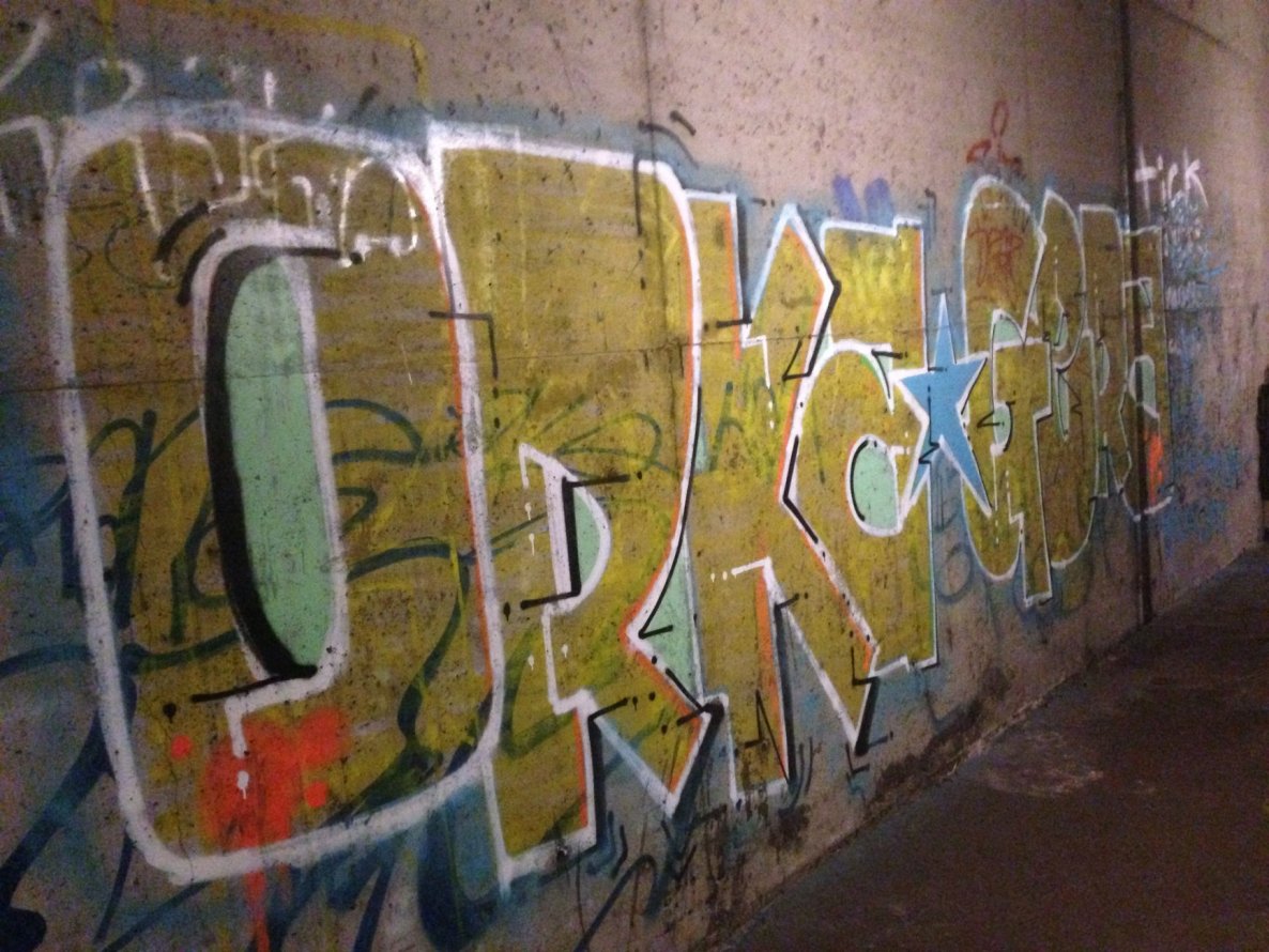 Graffiti Bombing - Photo by Orkaorka - ORKA (2015)