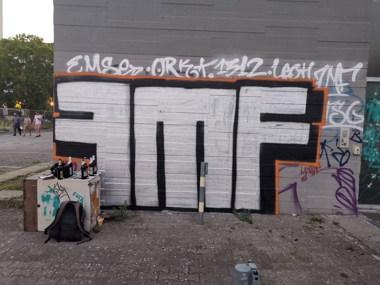 Graffiti Wall - Photo by Orkaorka (2021)