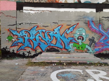 Graffiti Wall - Photo by Orson (2015)