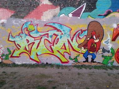 Graffiti Wall - Photo by Orson (2015)