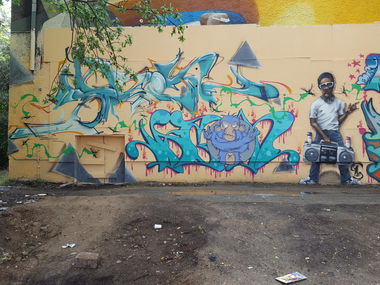 Graffiti Wall - Photo by Orson - Koone-Orson-Sydney, Arnold (2016)