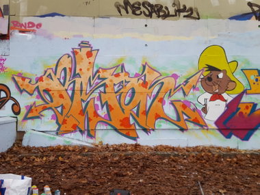 Graffiti Wall - Photo by Orson (2015)