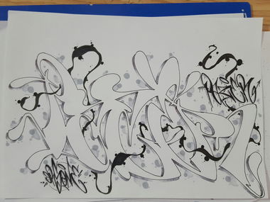 Graffiti Sketch - Photo by Orson - Orson (2016)