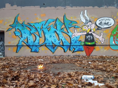 Graffiti Wall - Photo by Orson (2015)