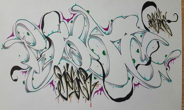 Graffiti Sketch - Photo by Orson - Orson (2016)