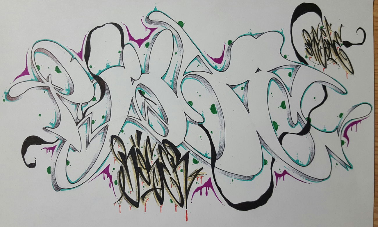 Graffiti Sketch - Photo by Orson - Orson (2016)