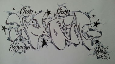 Graffiti Sketch - Photo by Orson (2015)