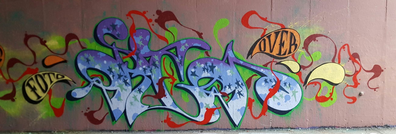 Graffiti Wall - Photo by Orson