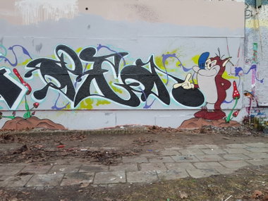Graffiti Wall - Photo by Orson (2016)