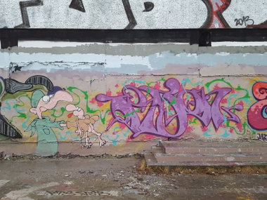 Graffiti Wall - Photo by Orson (2016)