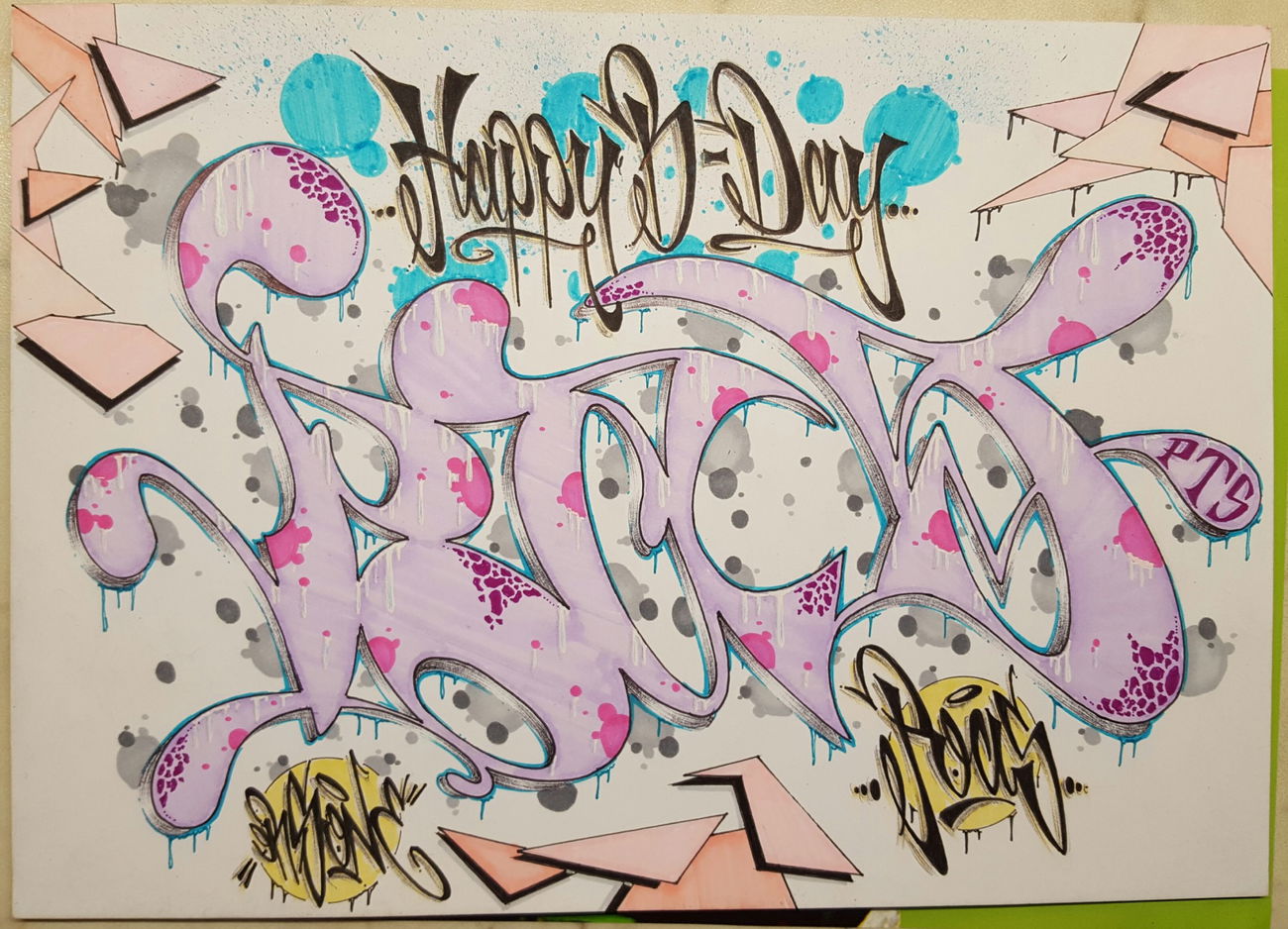 Graffiti Sketch - Photo by Orson - Orson (2016)