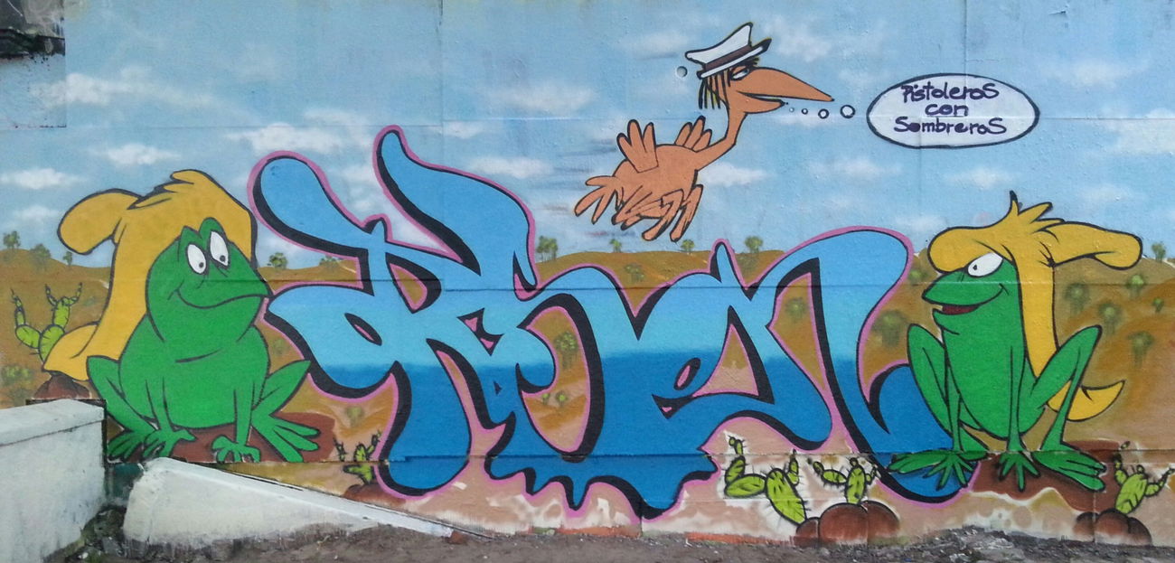 Graffiti Wall - Photo by Orson (2015)