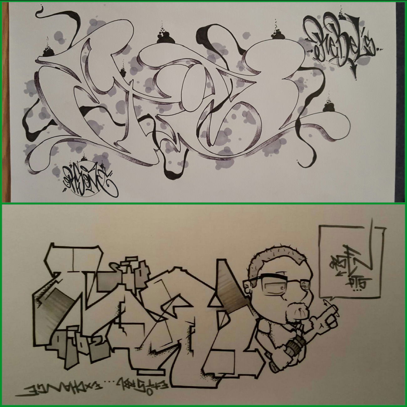 Graffiti Sketch - Photo by Orson (2016)