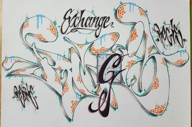 Graffiti Sketch - Photo by Orson - Orson (2016)