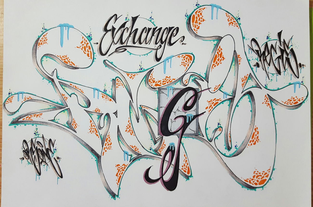 Graffiti Sketch - Photo by Orson - Orson (2016)