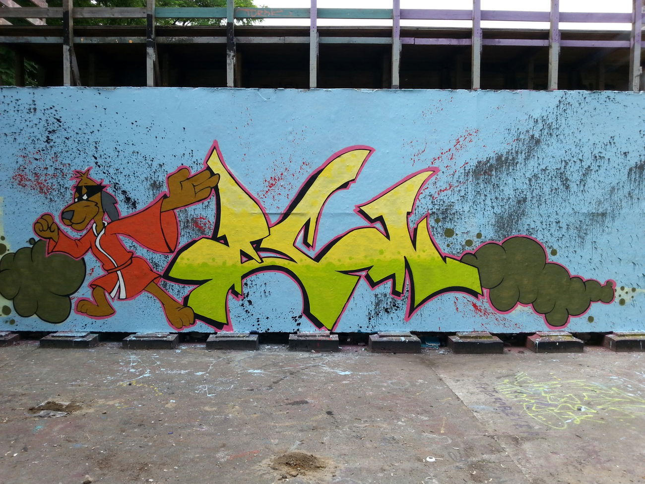 Graffiti Wall - Photo by Orson (2015)