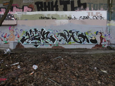 Graffiti Wall - Photo by Orson (2016)