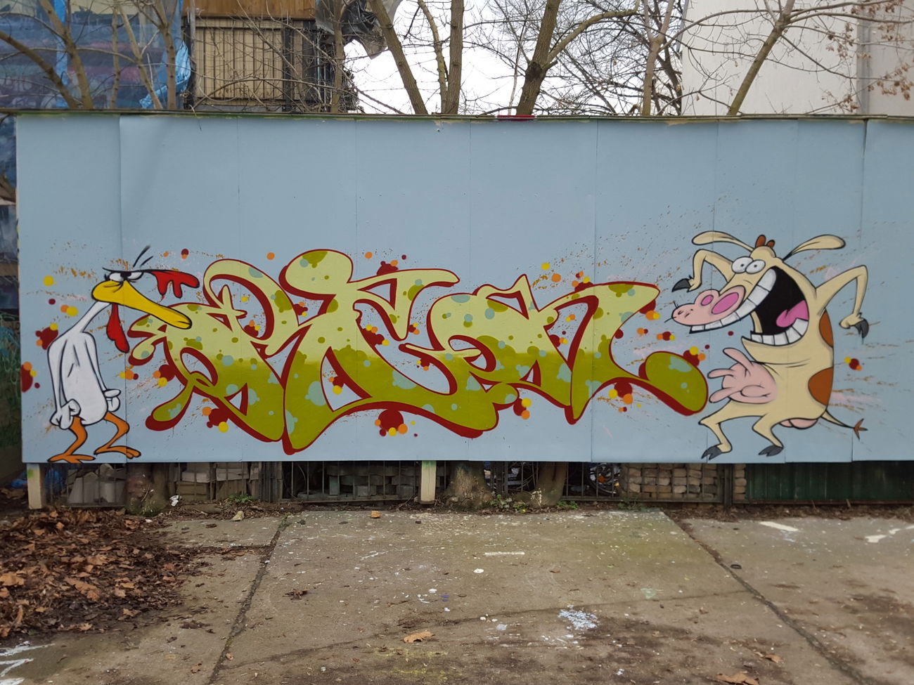 Graffiti Wall - Photo by Orson (2016)