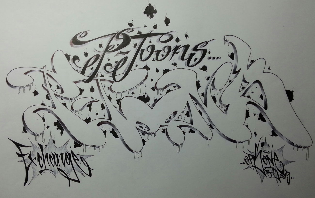 Graffiti Sketch - Photo by Orson (2015)