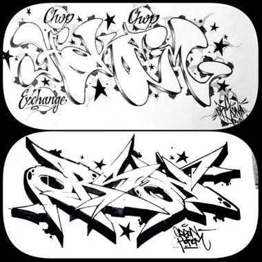 Graffiti Sketch - Photo by Orson (2015)