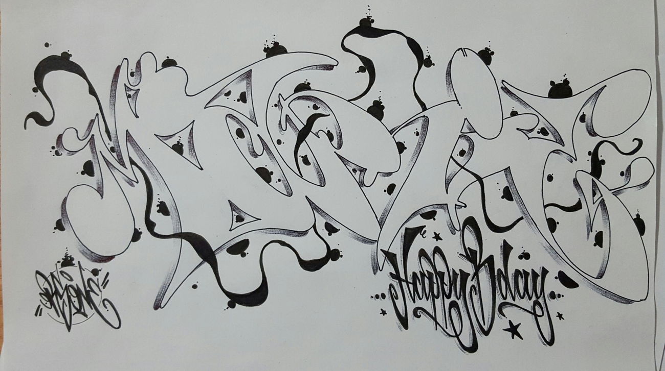 Graffiti Sketch - Photo by Orson - Orson (2016)