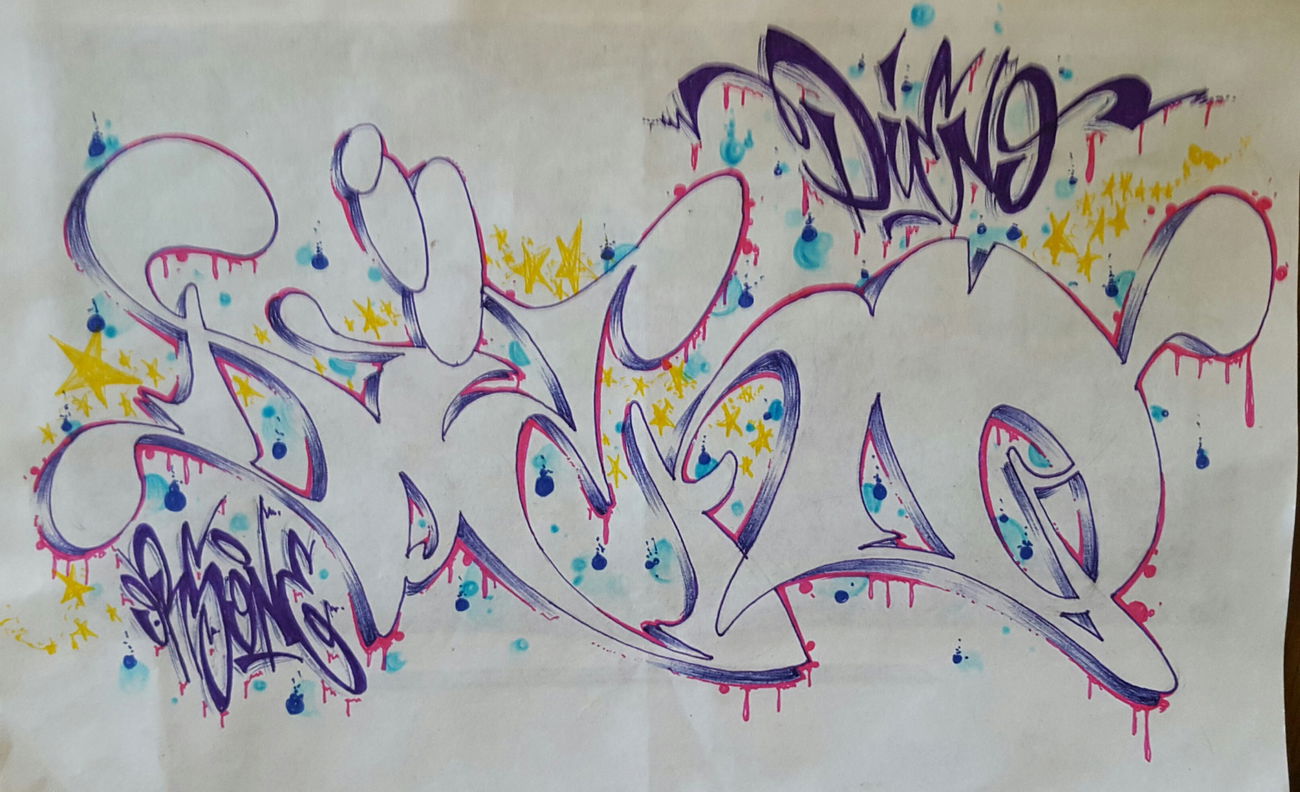Graffiti Sketch - Photo by Orson - Orson (2016)