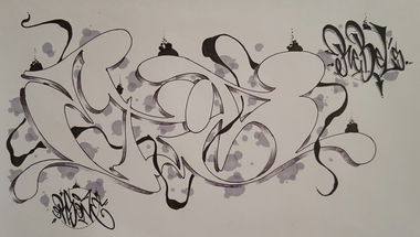 Graffiti Sketch - Photo by Orson (2016)