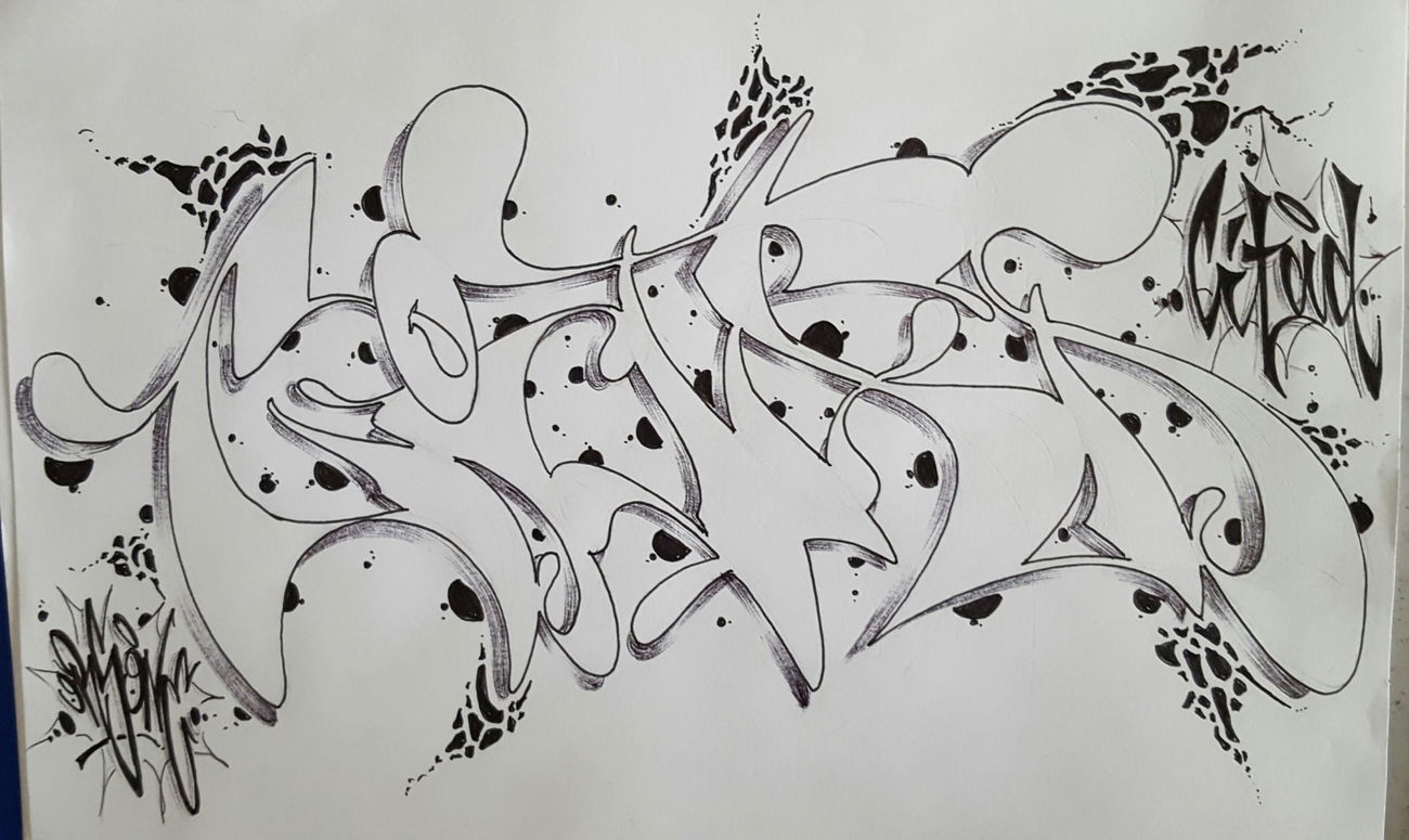 Graffiti Sketch - Photo by Orson - Orson (2016)