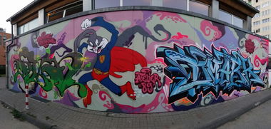 Graffiti Wall - Photo by Orson (2016)