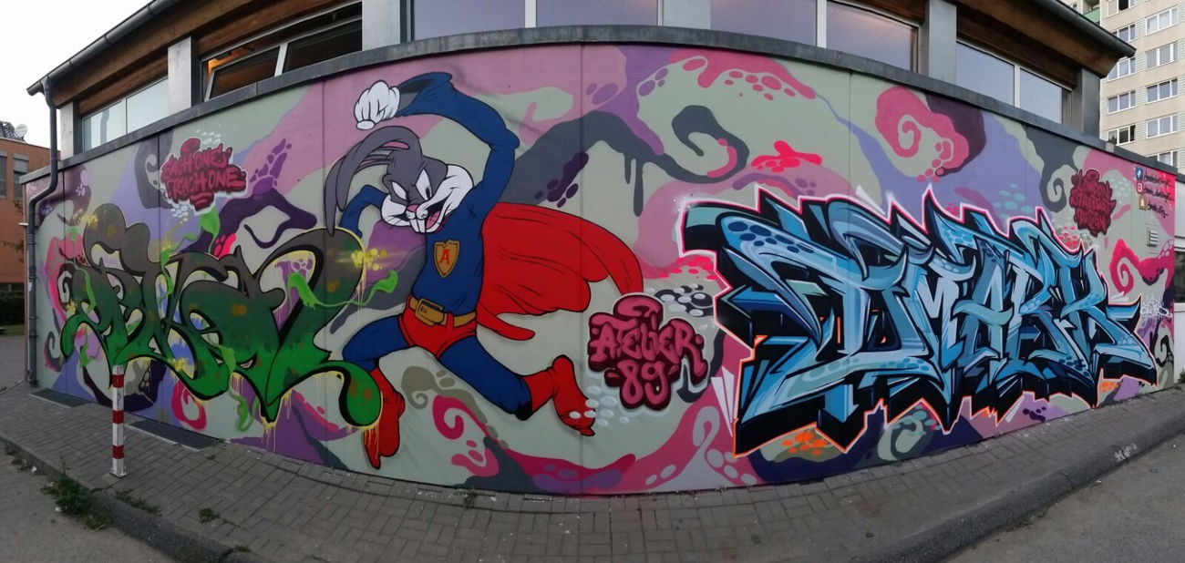 Graffiti Wall - Photo by Orson (2016)