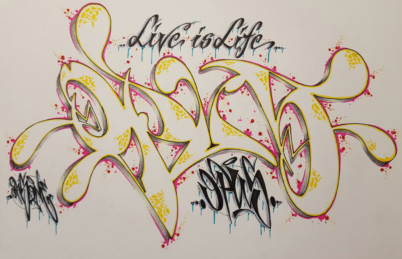 Graffiti Sketch - Photo by Orson - Orson (2016)