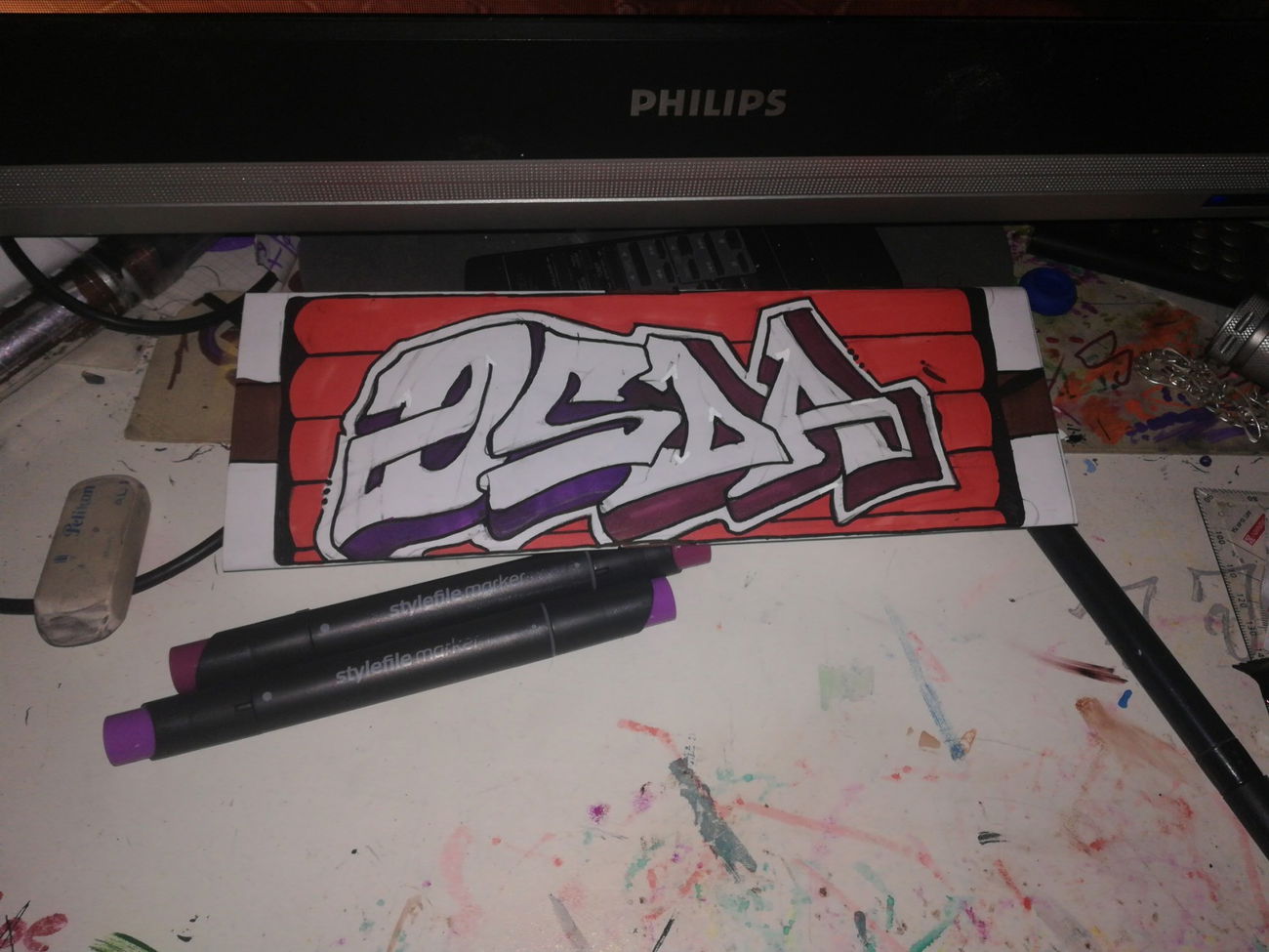 Graffiti Sketch - Photo by Osda