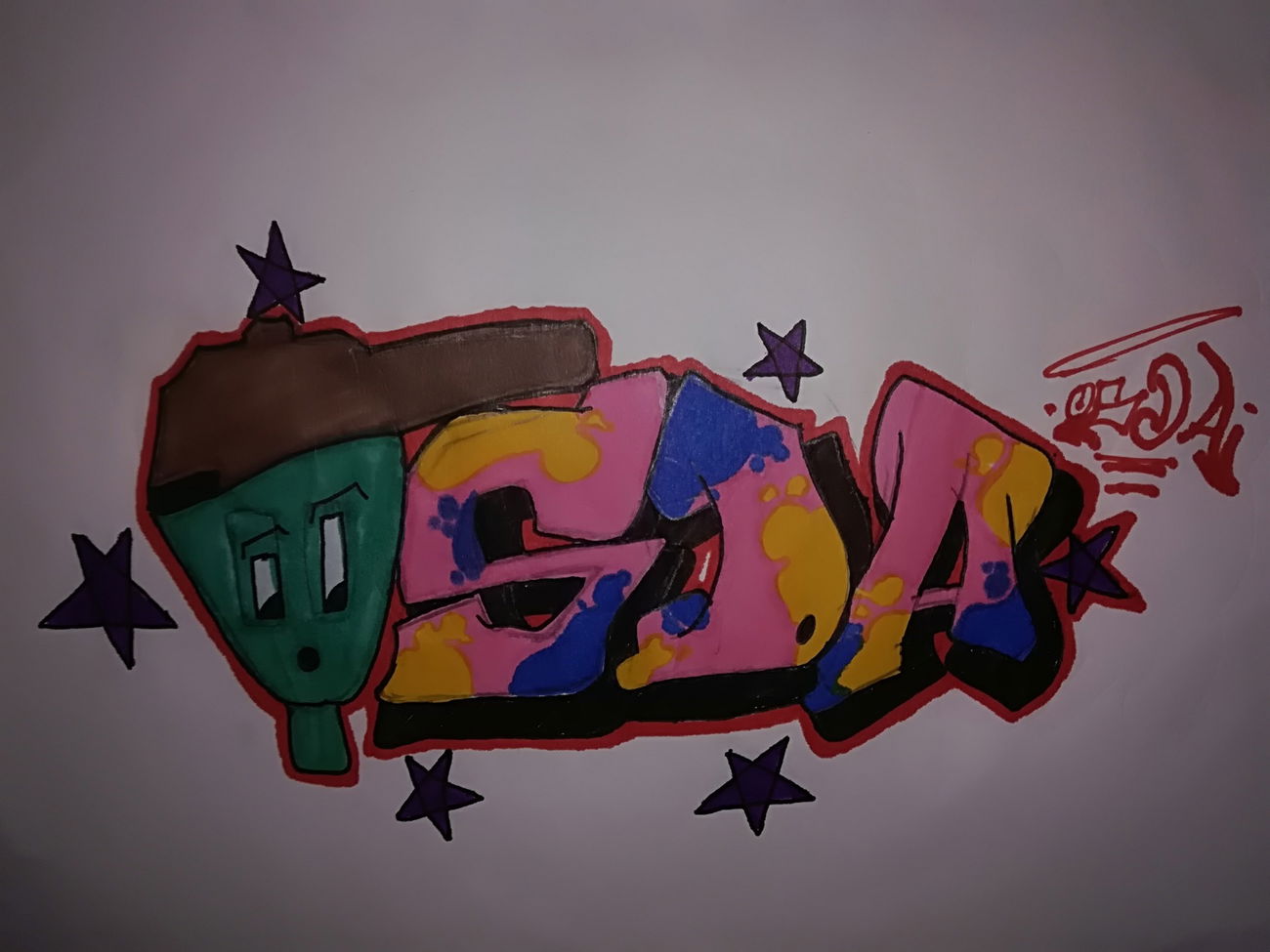 Graffiti Sketch - Photo by Osda