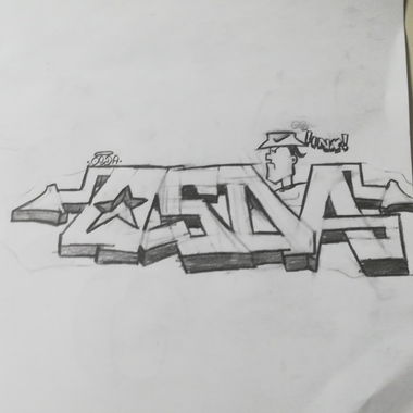 Graffiti Sketch - Photo by Osda