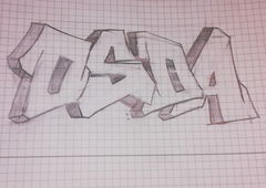 Graffiti Sketch - Photo by Osda