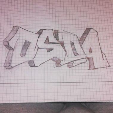 Graffiti Sketch - Photo by Osda