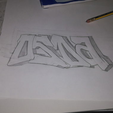 Graffiti Sketch - Photo by Osda