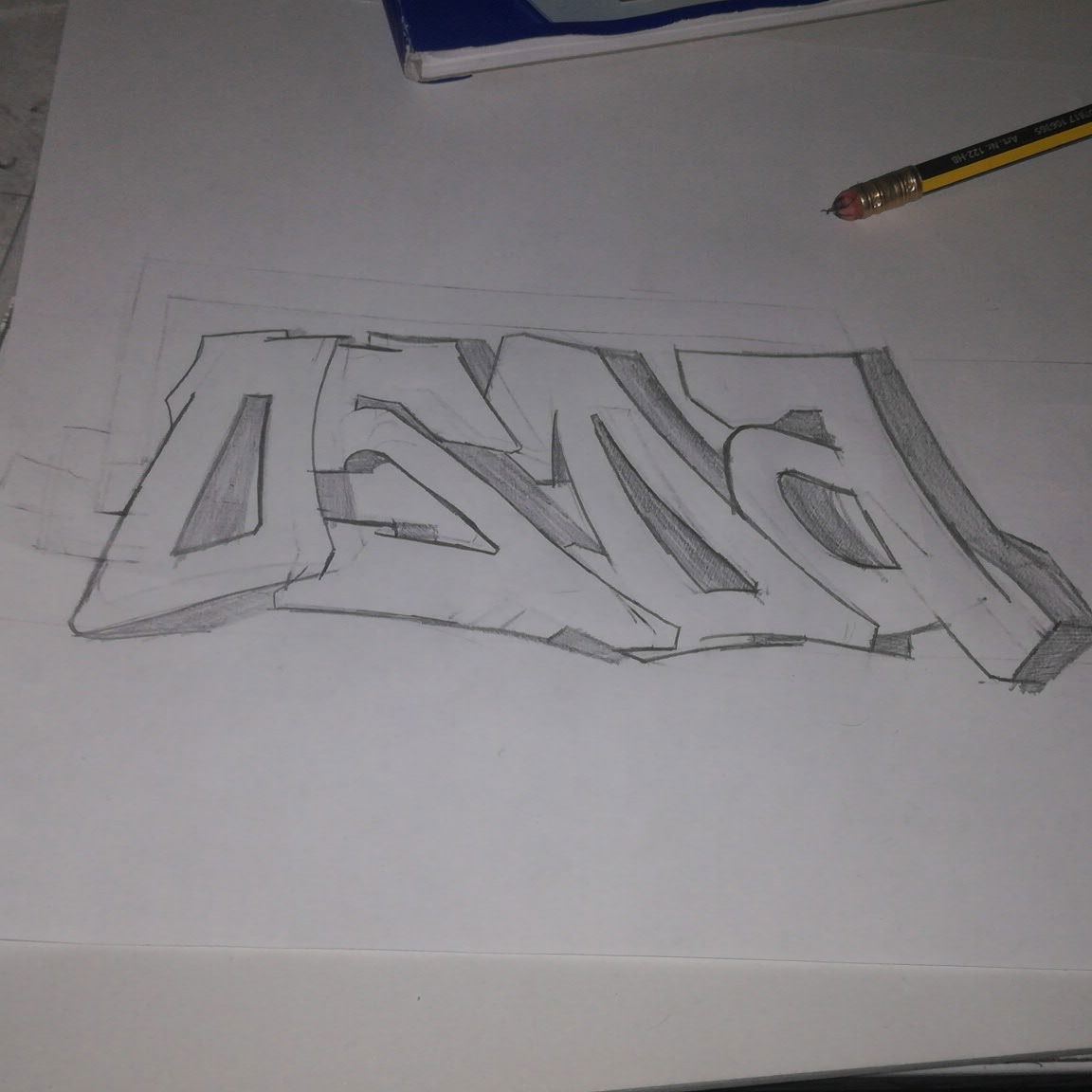 Graffiti Sketch - Photo by Osda