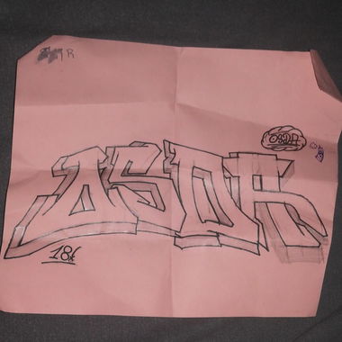 Graffiti Sketch - Photo by Osda